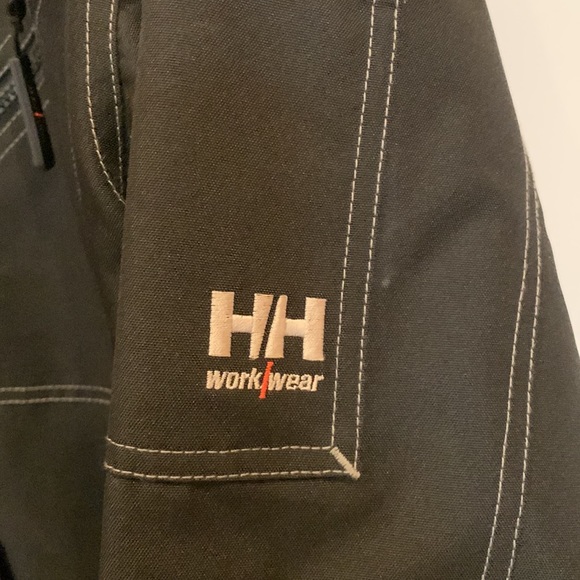 Helly Hansen work/wear Bergholm Fleece lined Jacket Black size M/M - Picture 3 of 11
